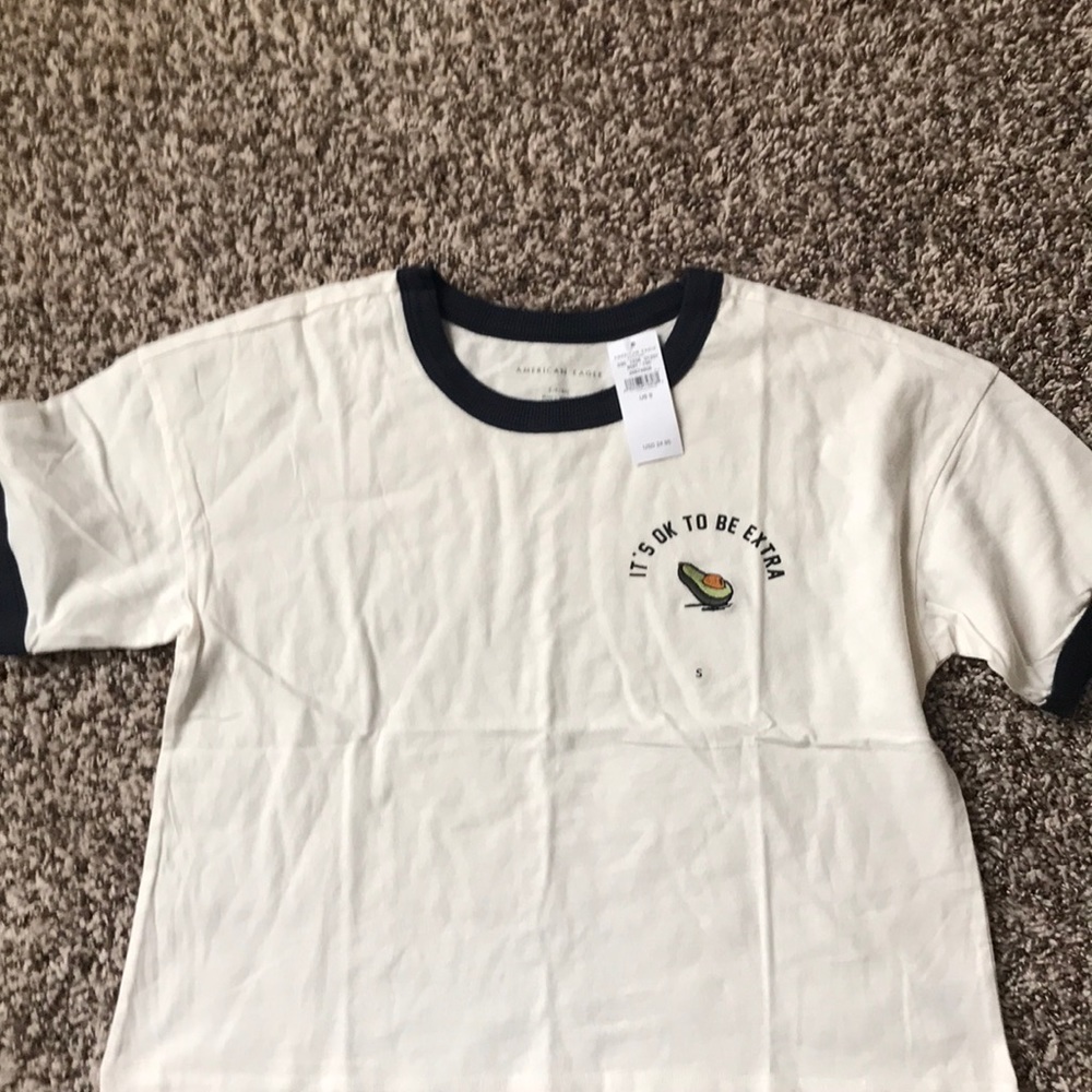 cute american eagle crop top